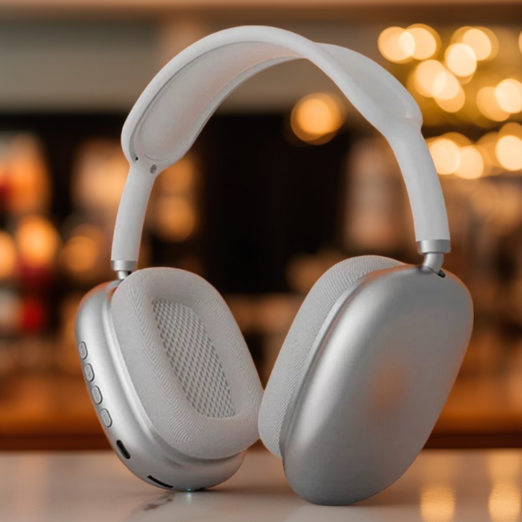 Fone De Ouvido Bluetooth Estéreo Sem Fio Com Microfone Air P9 Headphone ...