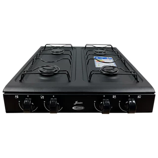 Fogão Cooktop Portátil A Gás 4 Bocas Clarice Resistente