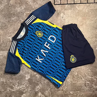 Conjunto CR7 Al Nassr Cristiano Ronaldo infantil 2024/25 Novo