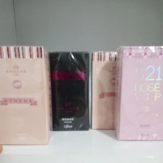 Kit 10 Perumes AMK Paris 100 ml Livre escolha