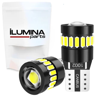 Par Lâmpada Ultra Led Pingo T10 19 Leds Luz Forte Com Canbus PREMIUM