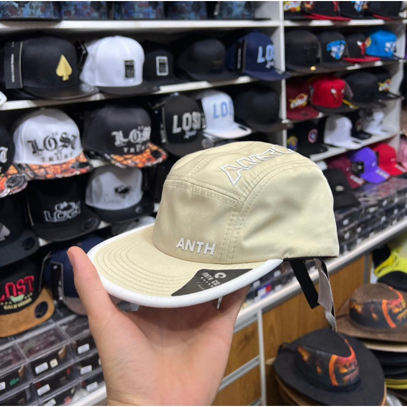 Boné five Panel Anth co aba reta Original | Shopee Brasil