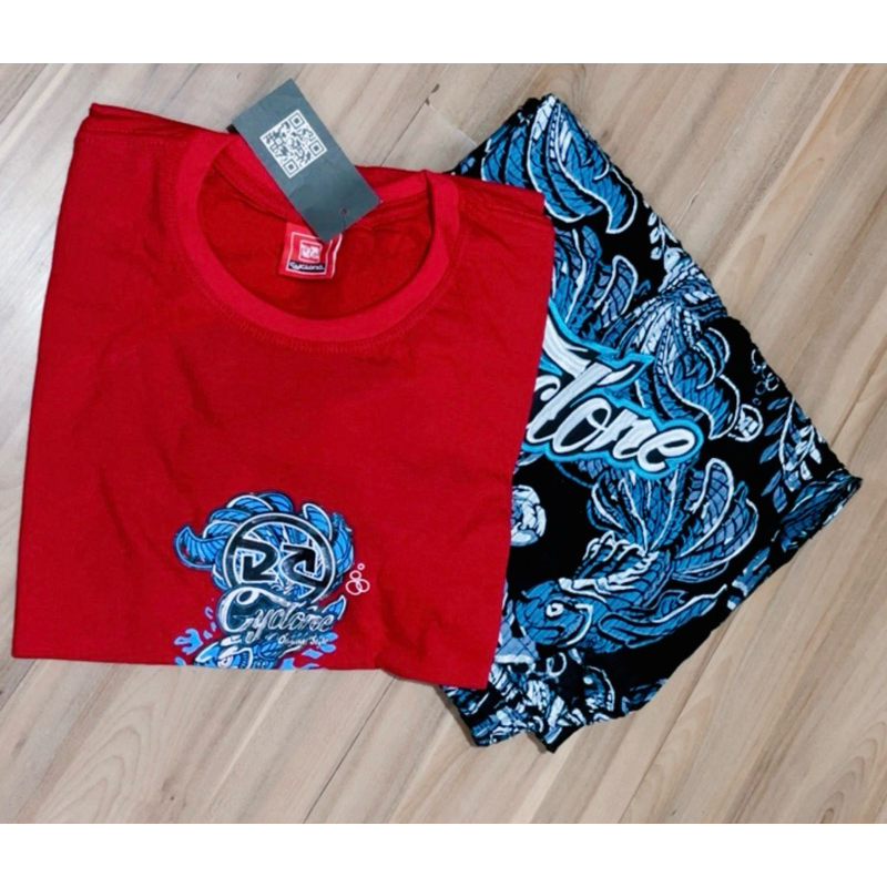 kit Cyclone Bermuda G de veludo e Camiseta G | Shopee Brasil
