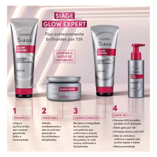 Eudora Siàge GLOW EXPERT | Shopee Brasil