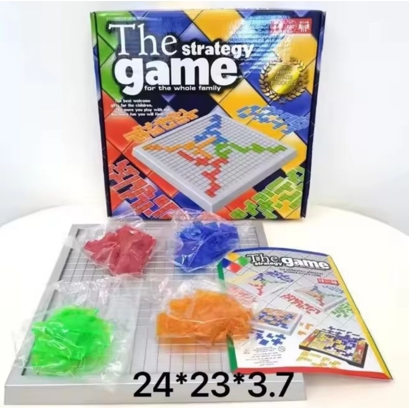Blokus Board Game Jogo de Tabuleiro Shopee Brasil