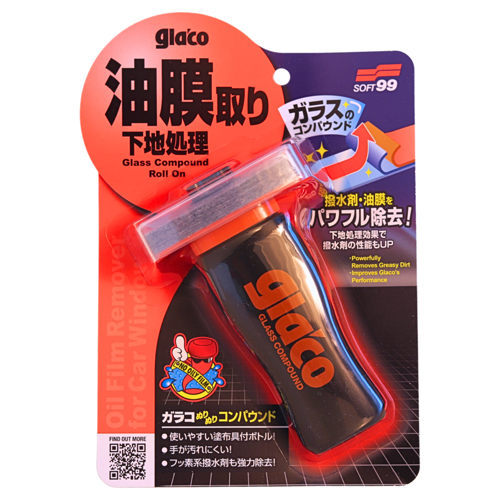 Glaco Glass Compound 100ml - Pré Cristalização Vidros Soft99