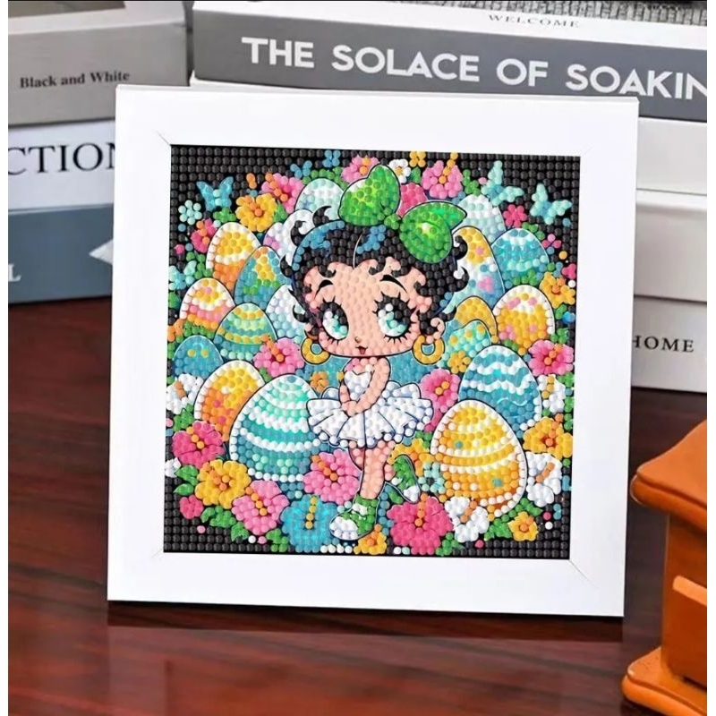 Mini Kit de pintura diamante, completo sem a moldura