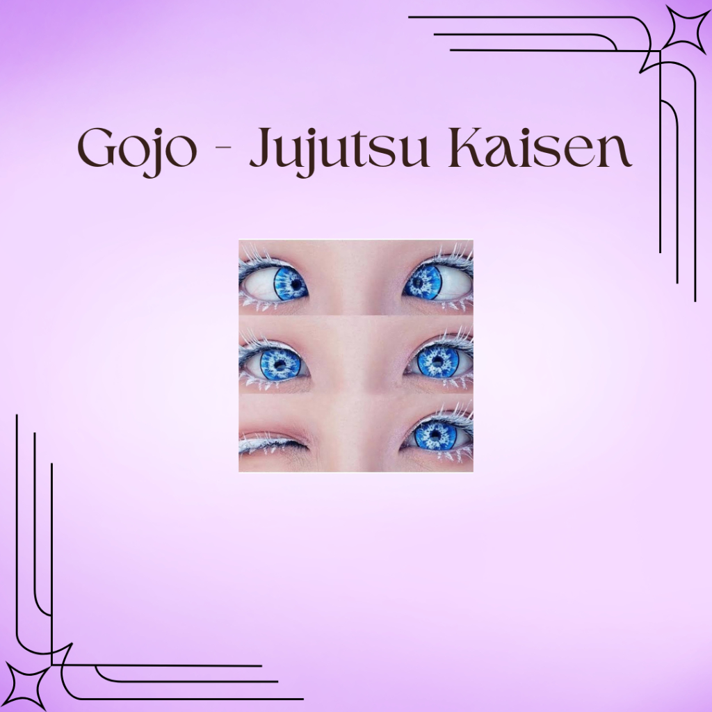 Lentes de Contato - Satorou Gojo - Jujutsu Kaisen