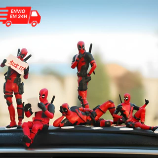 Boneco Deadpool Action figure para Carro Quarto Setup Gamer Anime Ideal para Prateleira em Oferta na Shopee