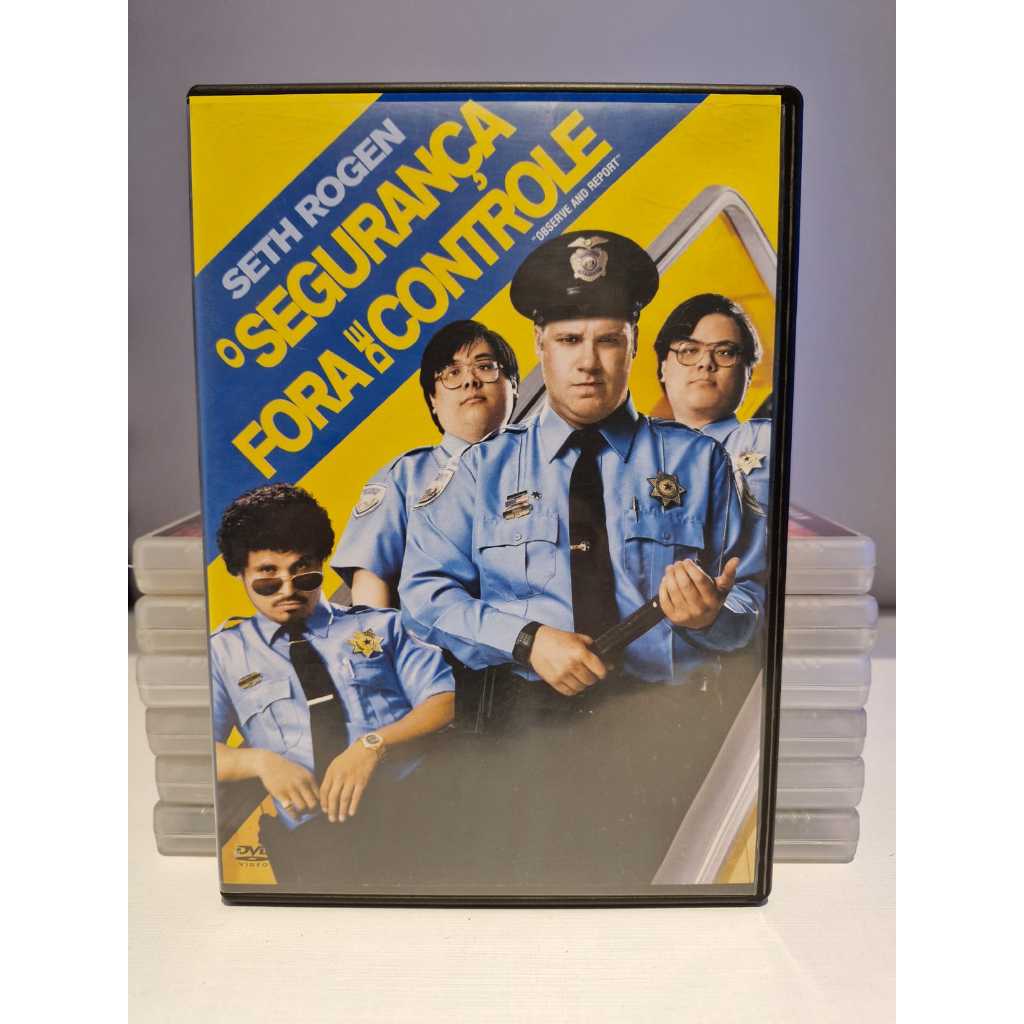 O SEGURANÇA FORA DE CONTROLE - Seth Rogen - DVD - Original | Shopee Brasil