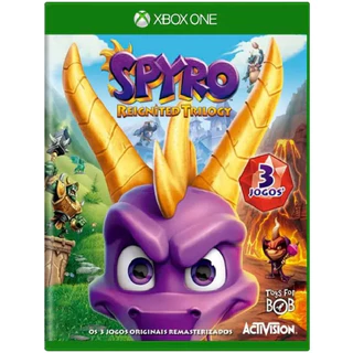 Spyro Reignited Trilogy Xbox One Jogo Original Em Disco