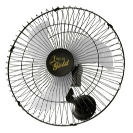 Ventilador Oscilante De Parede Gold 3 Pás Bivolt 200W Venti-Delta Preto