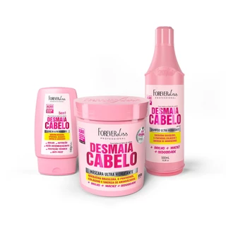 Kit Desmaia Cabelo Profissional Forever Liss em Oferta na Shopee