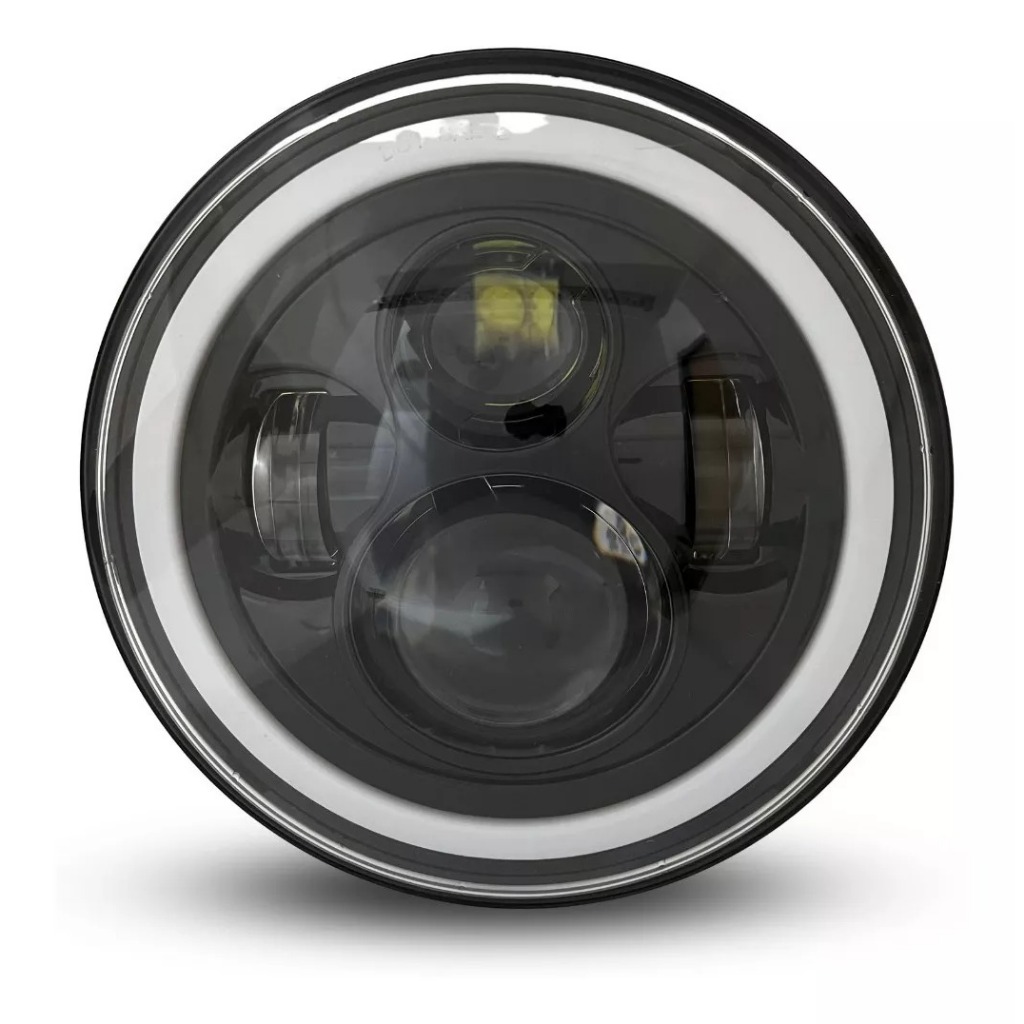 Par Farol Angel Eyes 60w 7 polegad Volkswagen Constellation Par Farol Angel Eyes 60w 7 polegad Volkswagen Constellation