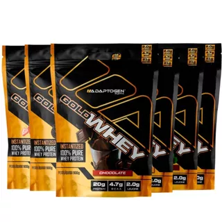 Gold Whey Refil 900g (Proteína Concentrada) - Adaptogen Science em Oferta na Shopee