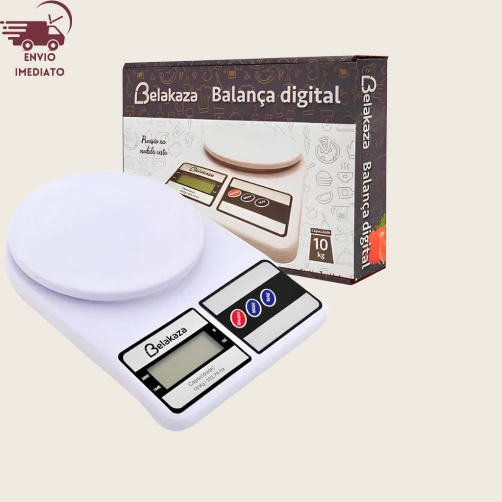 Balança Digital Precisão Cozinha Comida Precisão Até 10kg | Shopee Brasil