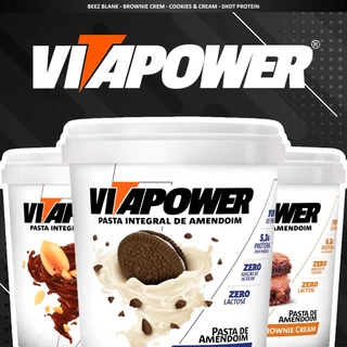 Pasta de Amendoim (Todos os Sabores) Vitapower