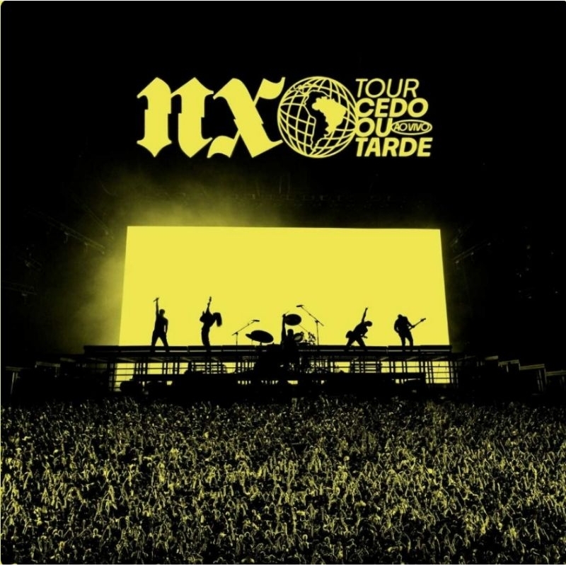 CD Nx Zero - Tour Cedo ou Tarde Ao Vivo (2024) CD Duplo | Shopee