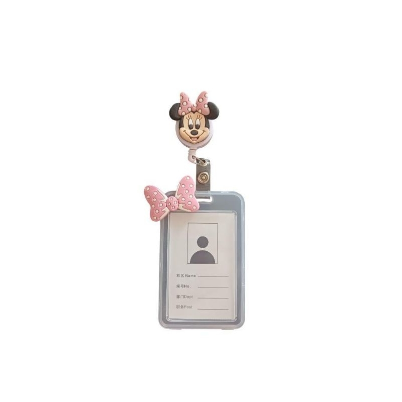 Porta Cartão Ou Porta Crachá Retrátil Com Protetor Personalizado ...