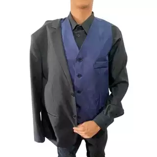 Colete Social Masculino Slim Oxford Cores Envio Imediato