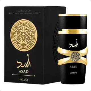 Perfume Lattafa Asad Eau de Parfum Masculino Original - 100ml Árabe