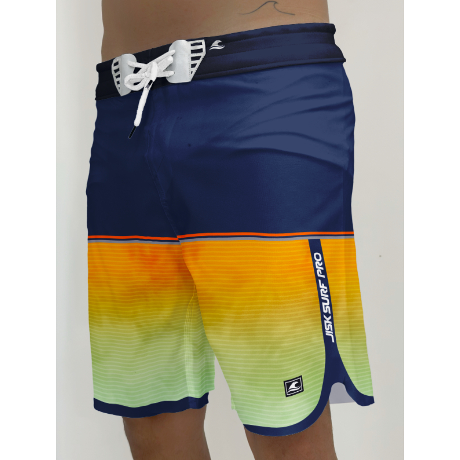 BOARDSHORT JISK - BERMUDA TACTEL SURF COM ELASTANO