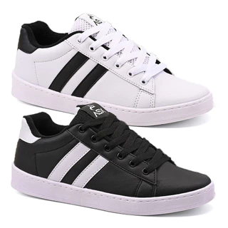 Kit 2 Tênis Unissex Masculino e Feminino Casual Super Confortável Linha Premium