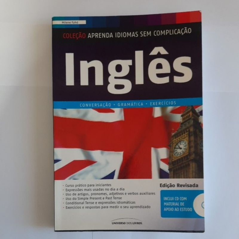 Livro Curso prático de inglês, conversação, gramática, exercícios ...