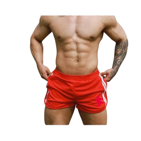 Short Masculino Retro Dry Fit Praia Academia Fitness