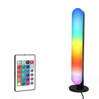 Luminária RGB com Controle Remoto - Crie Ambientes Únicos e Coloridos!