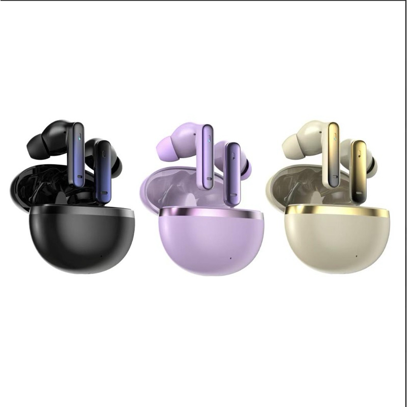 Fone de ouvido Bluetooth sem fio G2900 roxo, dourado, preto