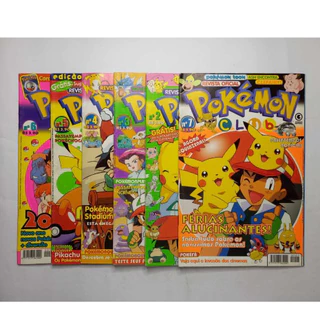 Lote Pokemon Club 2 3 4 5 6 7 Editora Conrad 2000 Excelentes