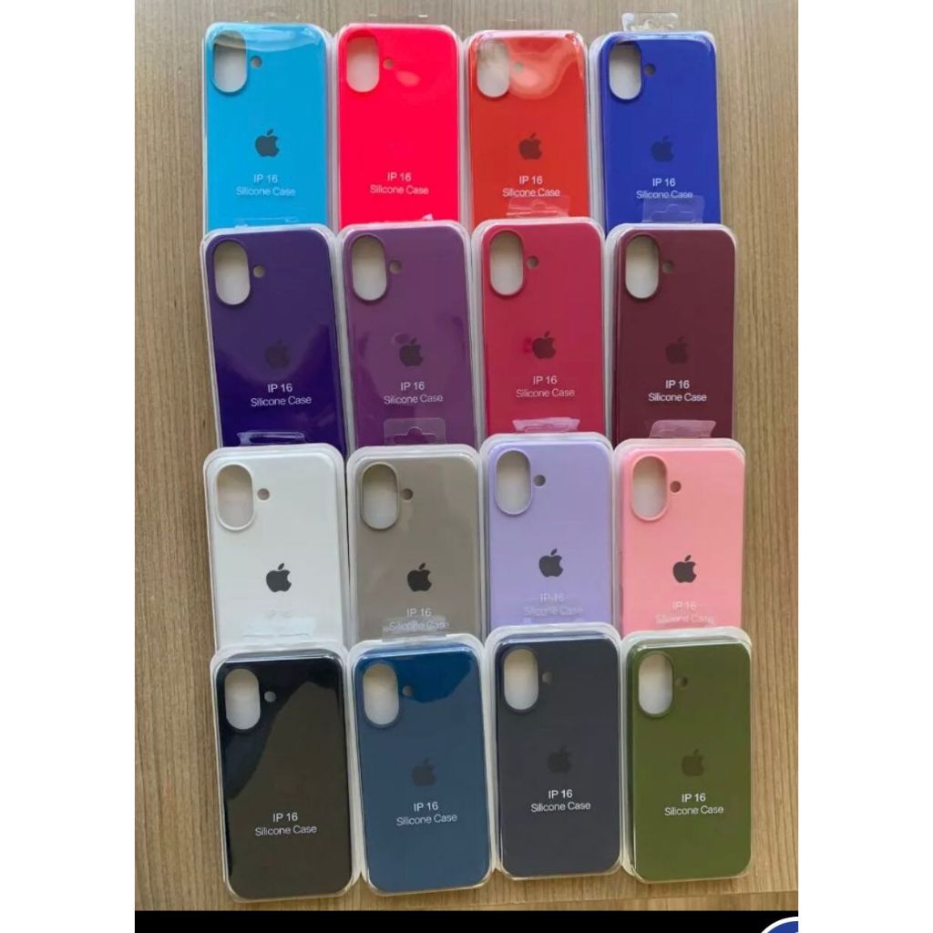 Capinha Case iPhone 16 e 16 plus Apple iphone Silicone Interior ...