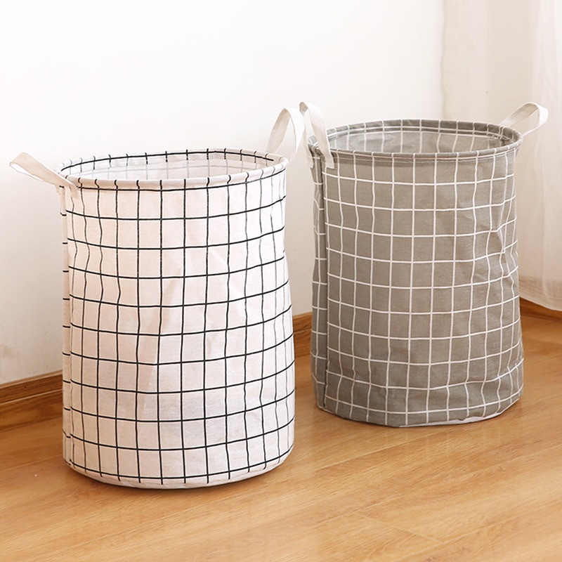 CESTO PROVA D'ÁGUA P/ ROUPA ORGANIZADOR MULTIUSO DOBRAVEL SUJA BRINQUEDOS