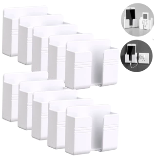 Suporte Celular Parede 10/6/5/4/3/2 ou 1 Para Carregar Multiuso Controle branco