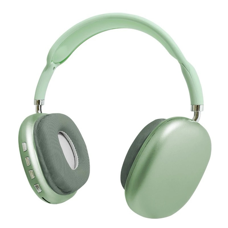 Fone De Ouvido Sem Fio Bluetooth AirPods Max P9 Top Headphone Para Android E IOS Recarregável