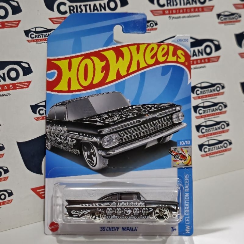Chevrolet 59 Chevy Impala Negro Treasure Hunt Hot Wheels | Cuotas Sin