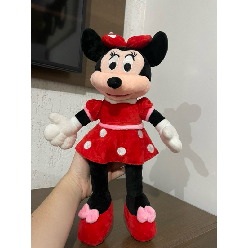 Pelúcia Minnie Mouse 42CM - pelúcia Minnie Disney | Shopee Brasil