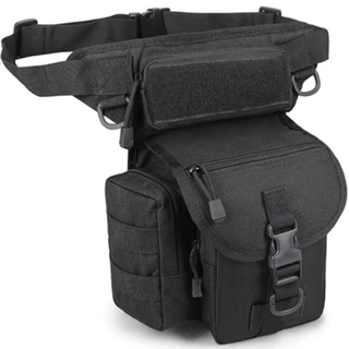 Bornal Bolsa De Perna Tática Resistente Reforçada Militar impermeável