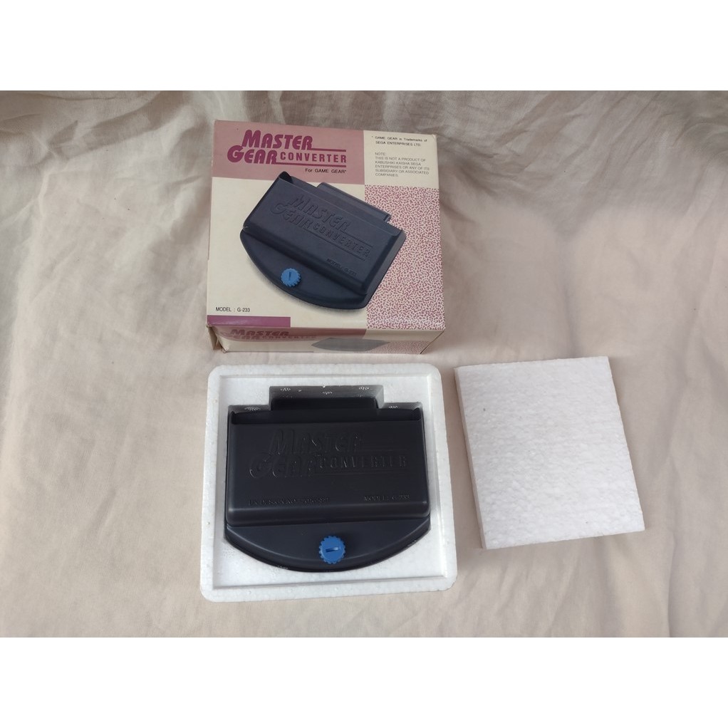 Adaptateur Master Gear Converter 2 SEGA - Pour Jeux Master System Sur Game Gear
