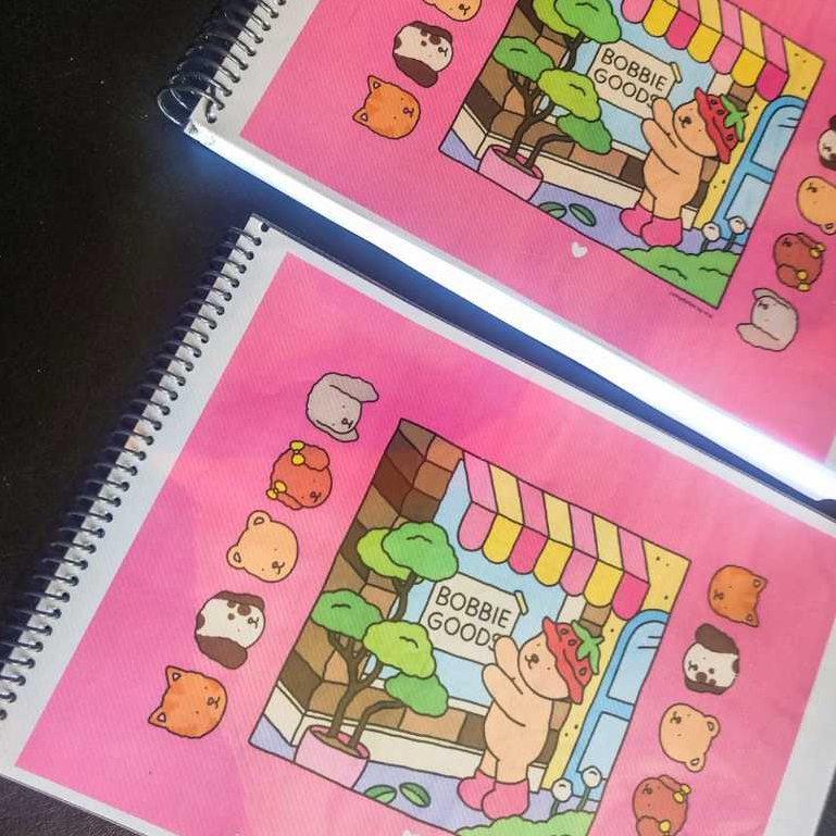 Livro de Colorir Bobbie Goods - Impressão Somente Frente