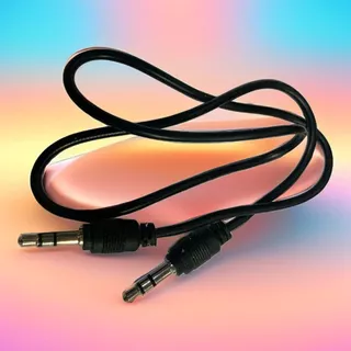 Cabo Auxiliar de Audio Stereo P2 X P2 Conector 3.5mm 50 centímetros
