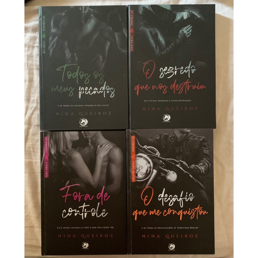 Série “Os Víboras” - Nina Queiroz - Capa Dura | Shopee Brasil