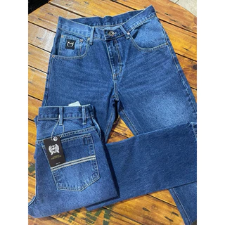 CALÇA CAUNTRY MASCULINA TECIDO GROSSO 100% ALGODÃO bordada
