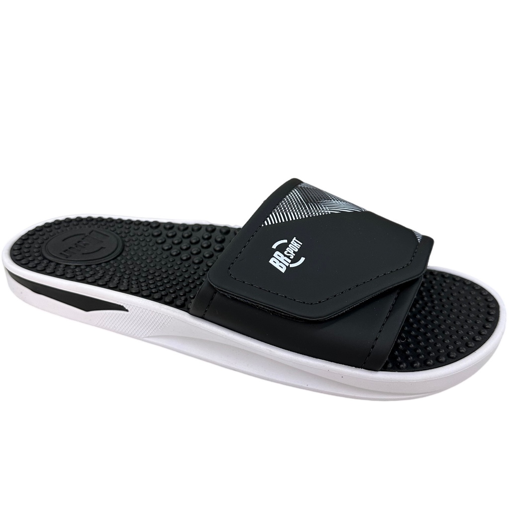 Chinelo Masculino Slide Massageador Velcro Beira Rio 2254128