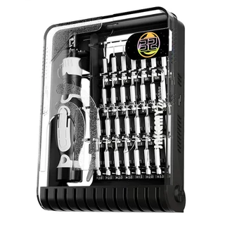 Conjunto de chaves de manutenção de 32 peças JM-8189 com pinça