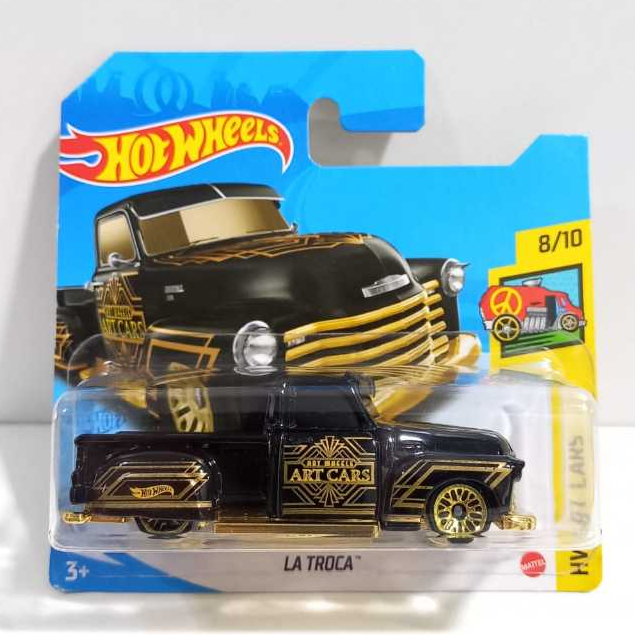 Hot Wheels La Troca preta - Art Cars - 1/64