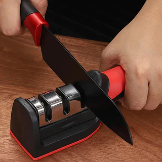 Amolador Afiador De Facas Em Aço Inox Original em Oferta na Shopee