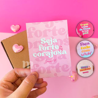150 unidades Panfletos com mensagem motivacional bíblica para cliente