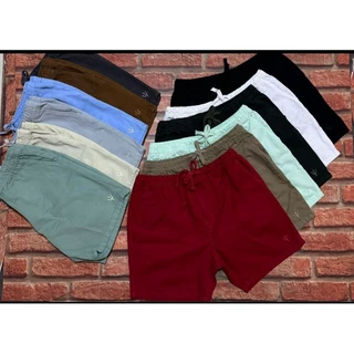 SHORTS SARJA MAURUCINHO DIFERENCIADO CORES VAIADA DO P AO GG